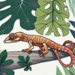 Descubre el fascinante comportamiento de los geckos de cola de lágrima